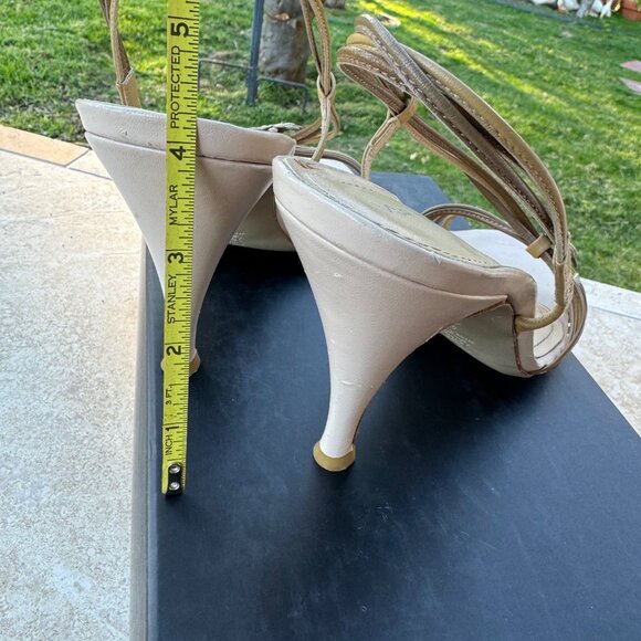 Via Spiga Strappy Sandals, Leather Made in Italy, 9.5M/46 Euro - Picture 6 of 9